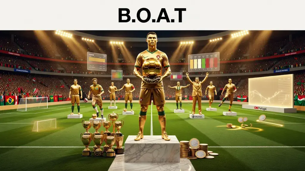 Cristiano Ronaldo lidera votação popular pelo maior da Bola de Ouro