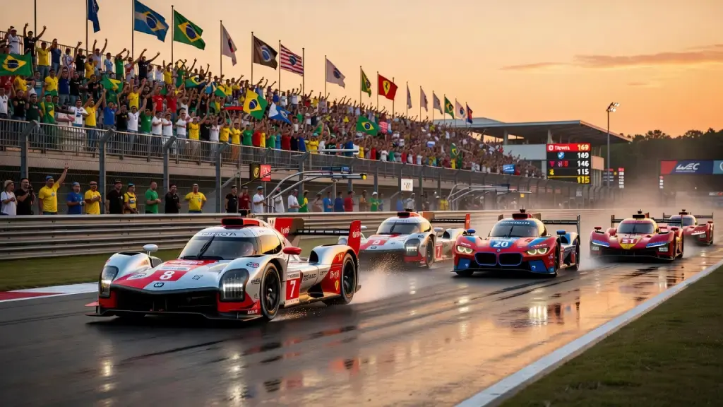 Toyota, BMW e Ferrari travam disputa acirrada pelo título do WEC